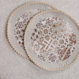 APVALI SERVETĖLĖ - ORNAMENTAI