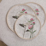 APVALI SERVETĖLĖ - GĖLĖS