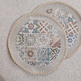 APVALI SERVETĖLĖ - ORNAMENTAI