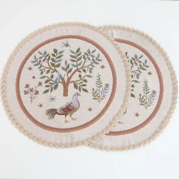 APVALI SERVETĖLĖ - PAUKŠČIAI