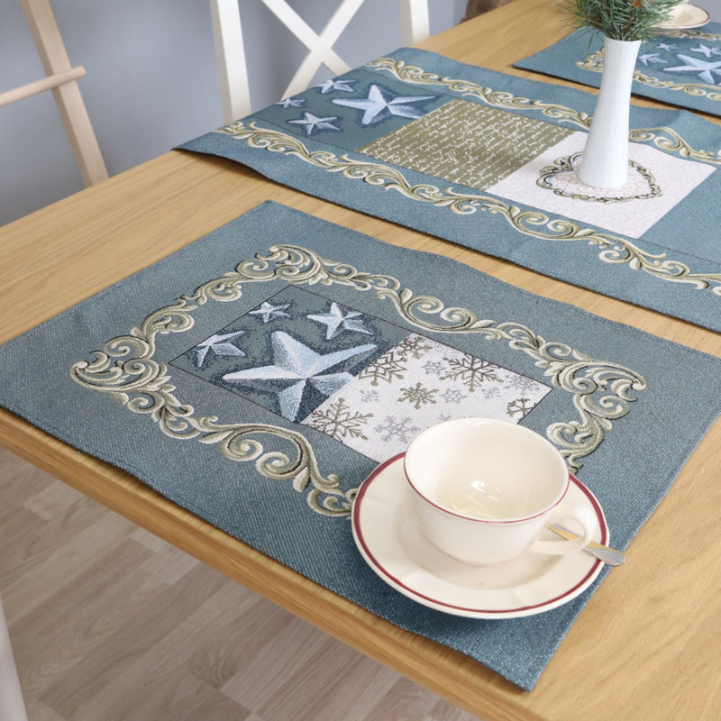 SERVETĖLĖ - ŽVAIGŽDŽIŲ ORNAMENTAS