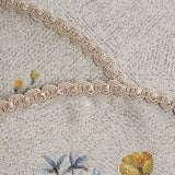 APVALI SERVETĖLĖ - GĖLĖS