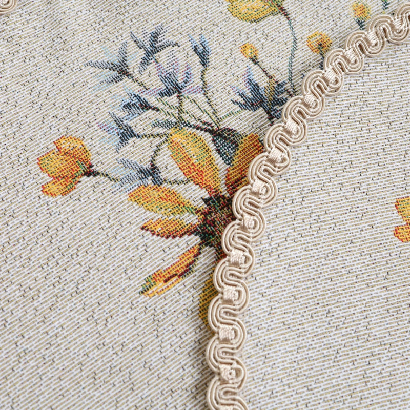 APVALI SERVETĖLĖ - GĖLĖS