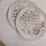 APVALI SERVETĖLĖ - ORNAMENTAI