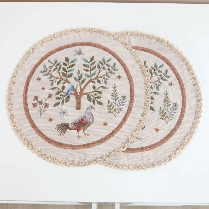 APVALI SERVETĖLĖ - PAUKŠČIAI