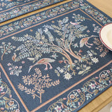 SERVETĖLĖ - PAUKŠČIAI (MĖLYNA)