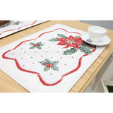 SERVETĖLĖĖ - SU PUANSETIJOS MOTYVU