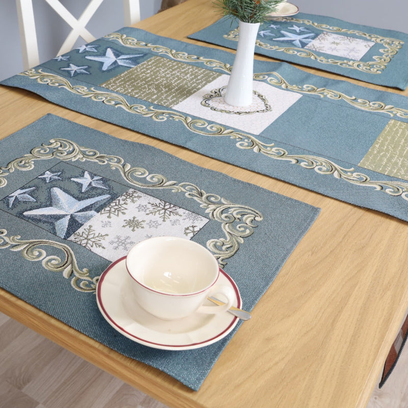 SERVETĖLĖ - ŽVAIGŽDŽIŲ ORNAMENTAS