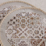 APVALI SERVETĖLĖ - ORNAMENTAI