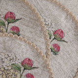 APVALI SERVETĖLĖ - GĖLĖS