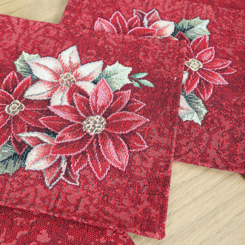 SERVETĖLĖ - GĖLIŲ VAINIKAS (RAUDONA)