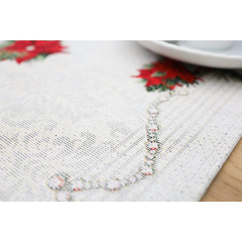 SERVETĖLĖ - SU PUANSETIJOMIS