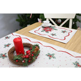 SERVETĖLĖĖ - SU PUANSETIJOS MOTYVU