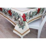 STALTIESĖ - PUANSETIJOS SU KONKORĖŽIAIS.