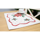 SERVETĖLĖĖ - SU PUANSETIJOS MOTYVU