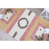 STALO TAKELIS - EGLIŲ ŠAKOS IR ŽVAKUTĖS