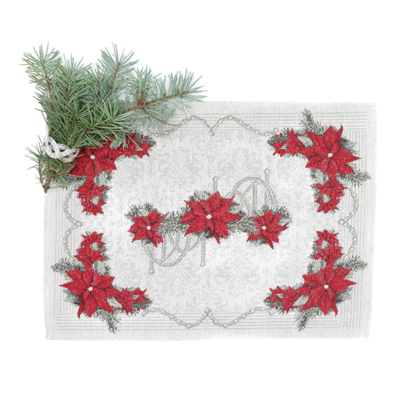 SERVETĖLĖ - SU PUANSETIJOMIS