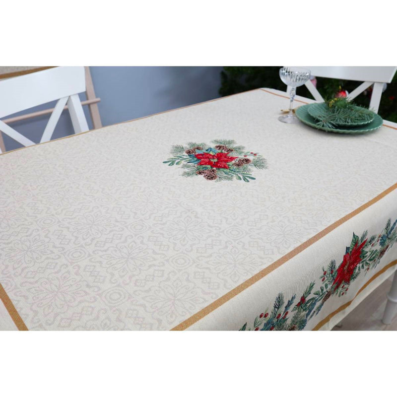 STALTIESĖ - PUANSETIJOS SU KONKORĖŽIAIS.