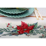 STALTIESĖ - PUANSETIJOS SU KONKORĖŽIAIS.