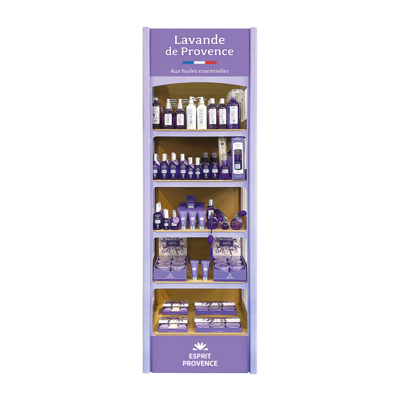 KARTONINIS ESPRIT PROVENCE STENDAS SKIRTAS ESPRIT PROVENCE KOSMETIKOS PRODUKTAMS EKSPONUOTI