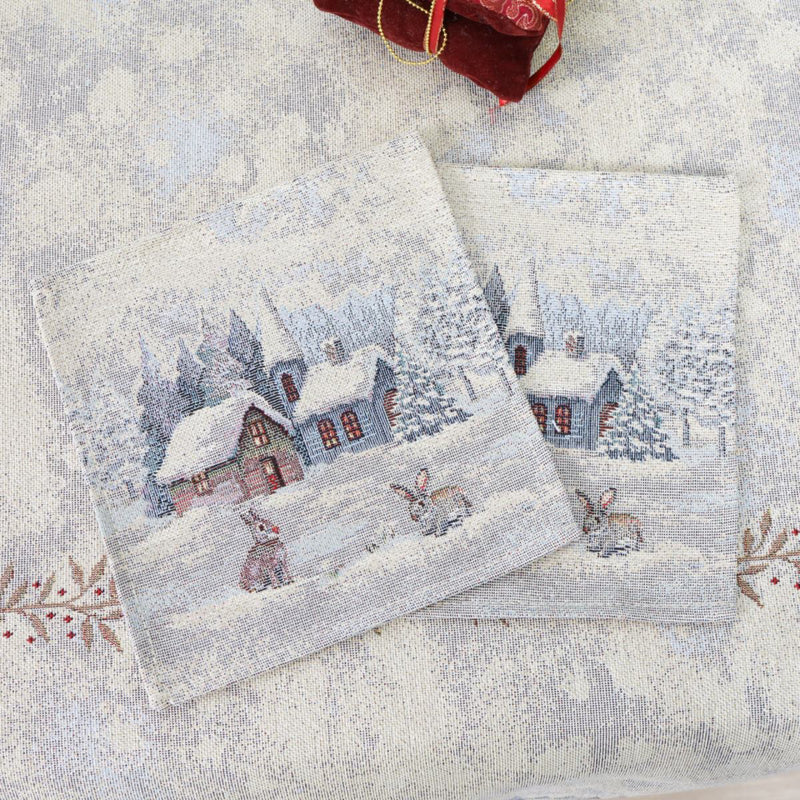 SERVETĖLĖ - ZUIKUČIAI IR ŽIEMOS NAMUKAI.