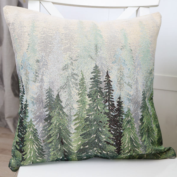 DVIPUSIS GOBELENO PAGALVĖS UŽVALKALAS EGLIŲ MIŠKAS