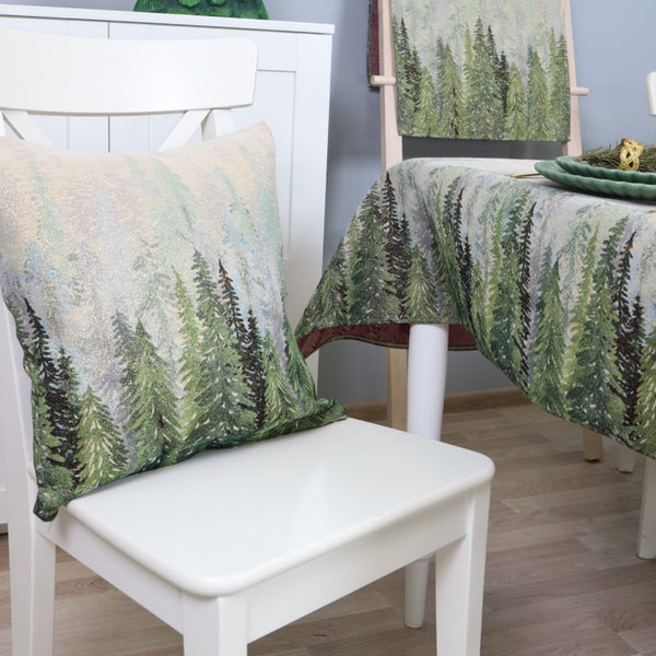 DVIPUSIS GOBELENO PAGALVĖS UŽVALKALAS EGLIŲ MIŠKAS