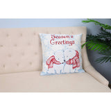 DVIPUSIS GOBELENO PAGALVĖS UŽVALKAS SU BALTOM MEŠKOM