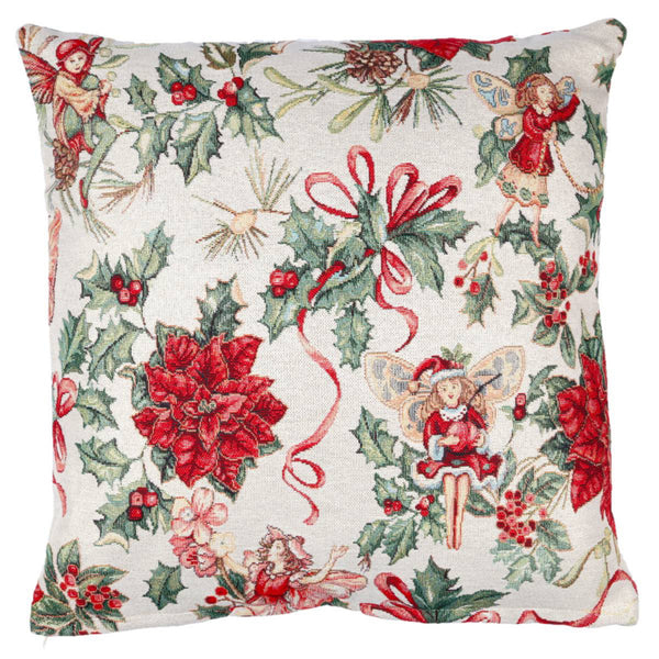 DVIPUSIS GOBELENO PAGALVĖS UŽVALKALAS SU FĖJOMIS