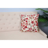 DVIPUSIS GOBELENO PAGALVĖS UŽVALKALAS SU KALĖDINĖM DEKORACIJOM