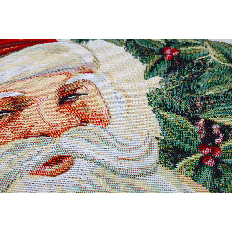 DVIPUSIS GOBELENO PAGALVĖS UŽVALKALAS SU KALĖDŲ SENELIU