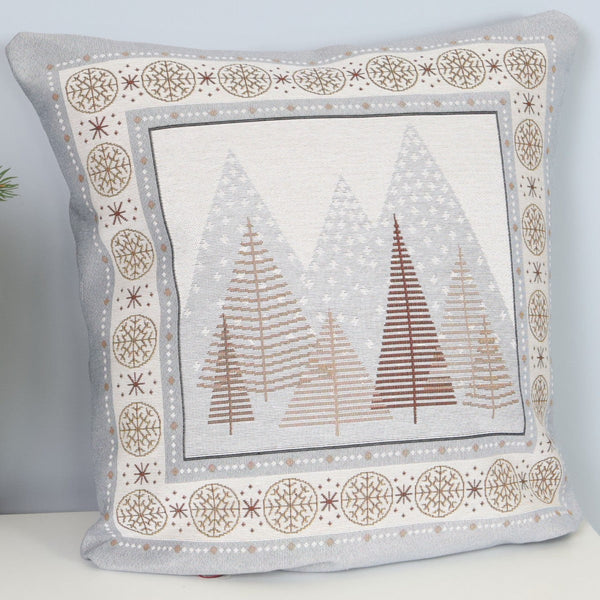 DVIPUSIS GOBELENO PAGALVĖS UŽVALKALAS ŠVIESIOS EGLUTĖS