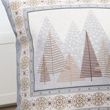 DVIPUSIS GOBELENO PAGALVĖS UŽVALKALAS ŠVIESIOS EGLUTĖS