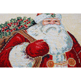 DVIPUSIS GOBELENO PAGALVĖS UŽVALKALAS SU KALĖDU SENELIU