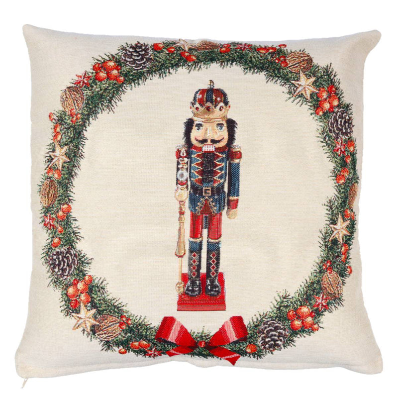 DVIPUSIS GOBELENO PAGALVĖS UŽVALKALAS SU VAINIKU IR SPRAGTUKU