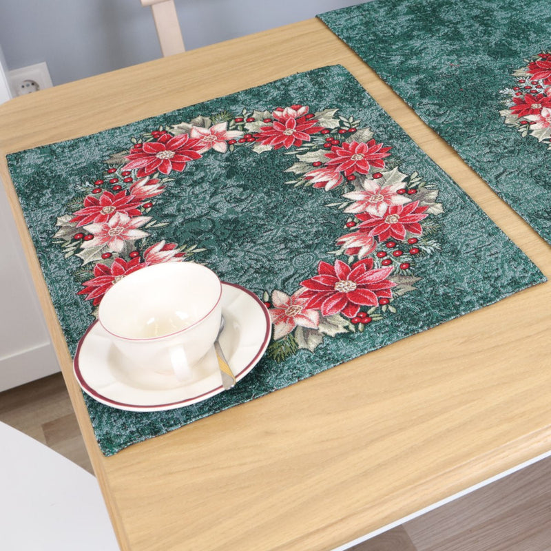 SERVETĖLĖ - GĖLIŲ VAINIKAS (ŽALIA)