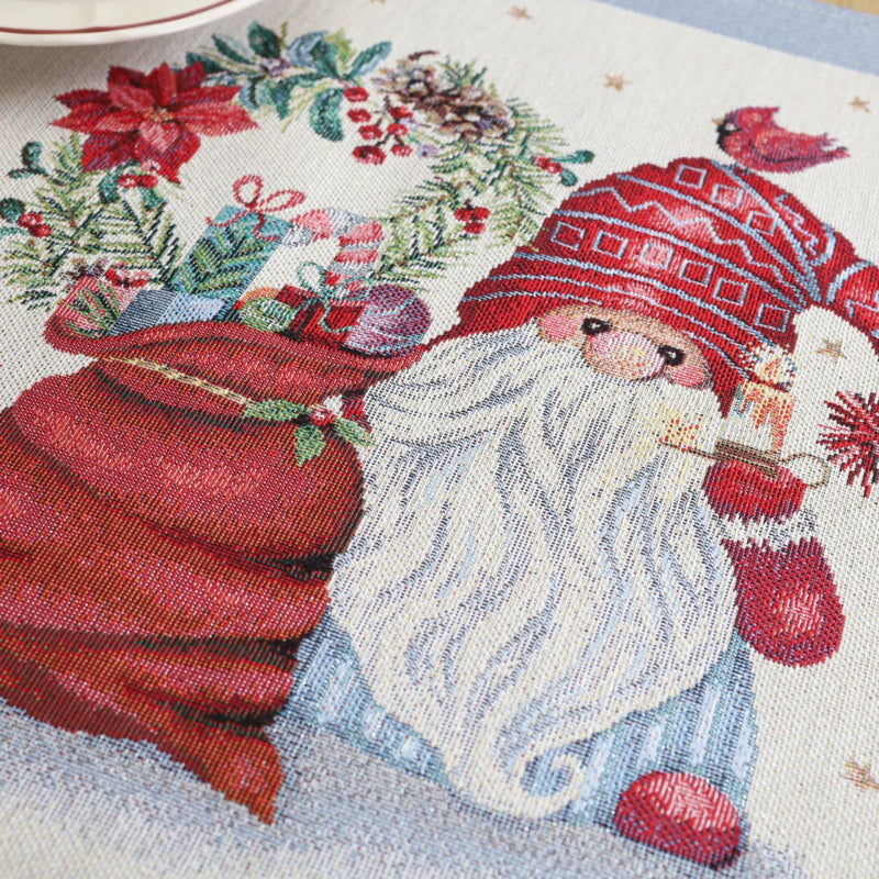 SERVETĖLĖ - KALĖDŲ SENELIS SU DOVANŲ MAIŠU