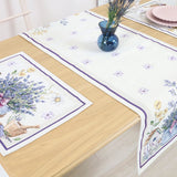 SERVETĖLĖ - GĖLIŲ PUOKŠTĖ