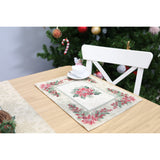 SERVETĖLĖ - SU PUANSETIJOMIS