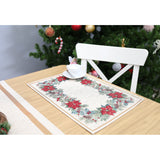 SERVETĖLĖ - VAINIKAS SU PUANSETIJOMIS