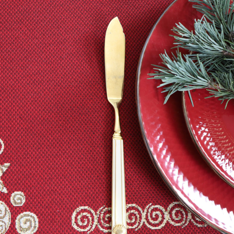 STALTIESĖ - AUKSINĖ EGLUTĖ (RAUDONA)