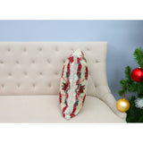 DVIPUSIS GOBELENO PAGALVĖS UŽVALKALAS SU KALĖDŲ EGLUTE