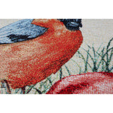 GOBELENO PAGALVĖS UŽVALKALAS SU PAUKŠČIU