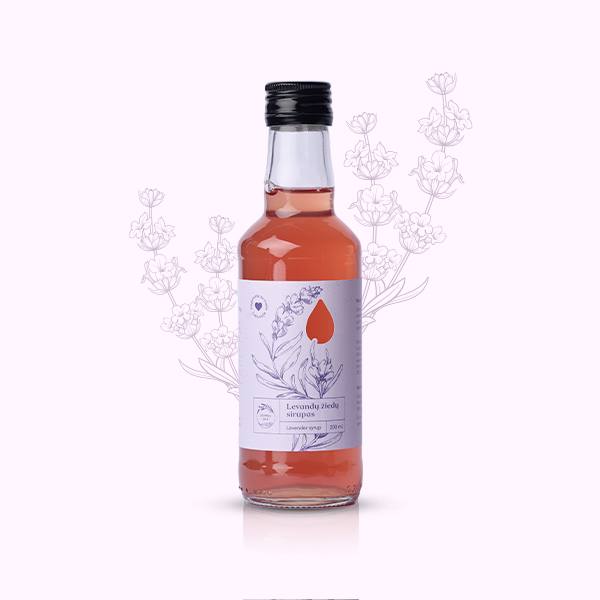 LEVANDŲ SIRUPAS 200 ML